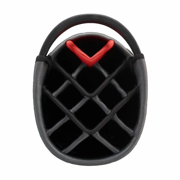 POWAKADDY X LITE GOLF CART BAG – BLACK / RED 2 POWAKADDY X LITE GOLF CART BAG – BLACK / RED - Image 2