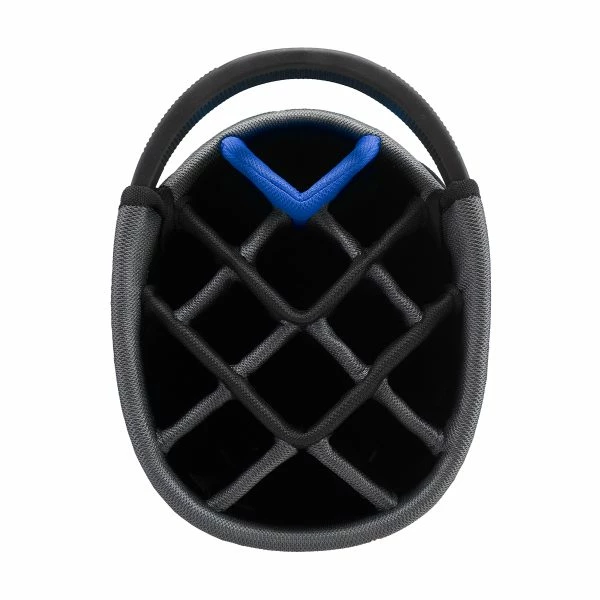 POWAKADDY DLX LITE GOLF CART BAG – GUN METAL / BLUE 2 POWAKADDY DLX LITE GOLF CART BAG – GUN METAL / BLUE - Image 2