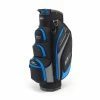 POWAKADDY PREMIUM EDITION CART BAG – BLACK / GUN METAL / BLUE