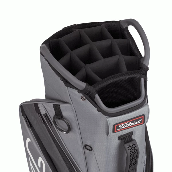 TITLEIST CART 14 GOLF CART BAG – CHARCOAL / GRAPHITE / BLACK 5 TITLEIST CART 14 GOLF CART BAG – CHARCOAL / GRAPHITE / BLACK - Image 5