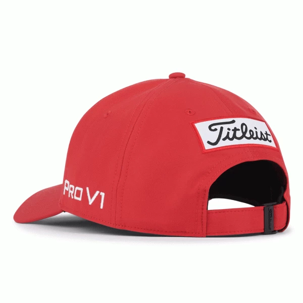 TITLEIST TOUR PERFORMANCE CAP – RED 3 TITLEIST TOUR PERFORMANCE CAP – RED - Image 3