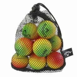 CALLAWAY HX SOFT FLIGHT PRACTICE GOLF BALLS – 9-PACK – MULTICOLOR