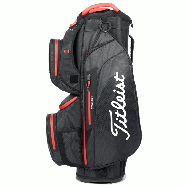 TITLEIST STADRY 15 GOLF CART BAG – BLACK / RED 5 TITLEIST STADRY 15 GOLF CART BAG – BLACK / RED - Image 5