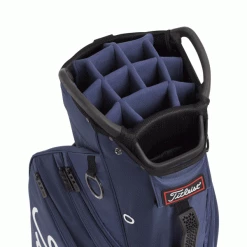 TITLEIST CART 14 GOLF CART TROLLEY BAG – NAVY -BALLS Sales Store 2022 Cart 14 Navy TB22CT6 4 600x600 1