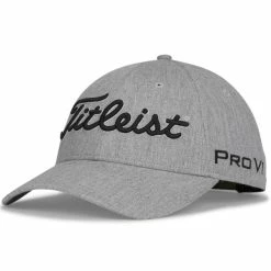 TITLEIST TOUR CLASSIC CAP – HEATHER GREY / BLACK