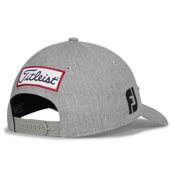 TITLEIST TOUR CLASSIC CAP – HEATHER GREY / BLACK 4 TITLEIST TOUR CLASSIC CAP – HEATHER GREY / BLACK - Image 4