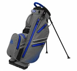 LONGRIDGE WATERPROOF STAND BAG – GREY / BLUE