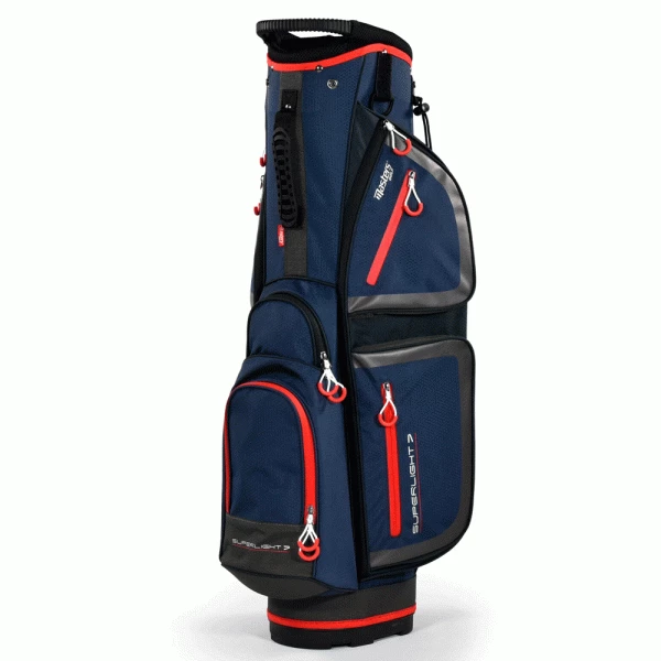 MASTERS 7 SERIES CART TROLLEY BAG – NAVY / RED 1 MASTERS 7 SERIES CART TROLLEY BAG – NAVY / RED