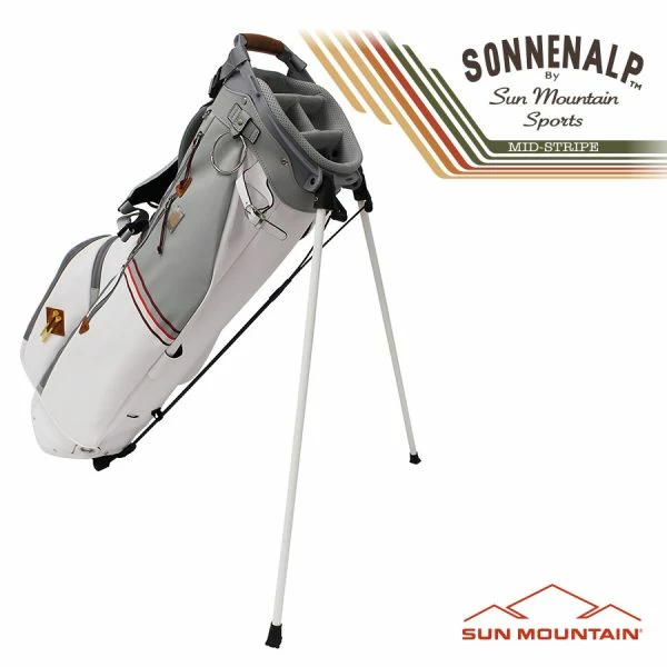 SUN MOUNTAIN Sonnenalp™ MID STRIPE GOLF STAND BAG – BLACK 5 SUN MOUNTAIN Sonnenalp™ MID STRIPE GOLF STAND BAG – BLACK - Image 5