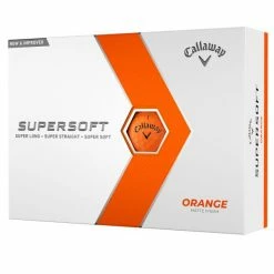CALLAWAY 2023 SUPERSOFT GOLF BALLS – ORANGE