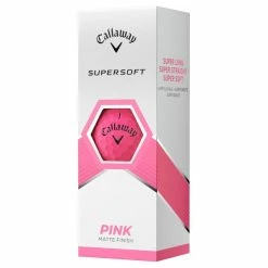 CALLAWAY 2023 SUPERSOFT GOLF BALLS – PINK -BALLS Sales Store 23SSP4 600x600 1