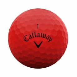 CALLAWAY 2023 SUPERSOFT GOLF BALLS – RED -BALLS Sales Store 23SSR3 600x600 1
