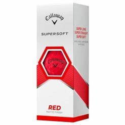 CALLAWAY 2023 SUPERSOFT GOLF BALLS – RED -BALLS Sales Store 23SSR4 600x600 1