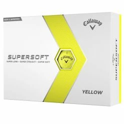 CALLAWAY 2023 SUPERSOFT GOLF BALLS – YELLOW