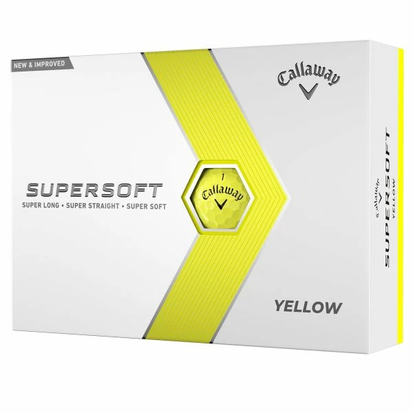CALLAWAY 2023 SUPERSOFT GOLF BALLS – YELLOW 1 CALLAWAY 2023 SUPERSOFT GOLF BALLS – YELLOW