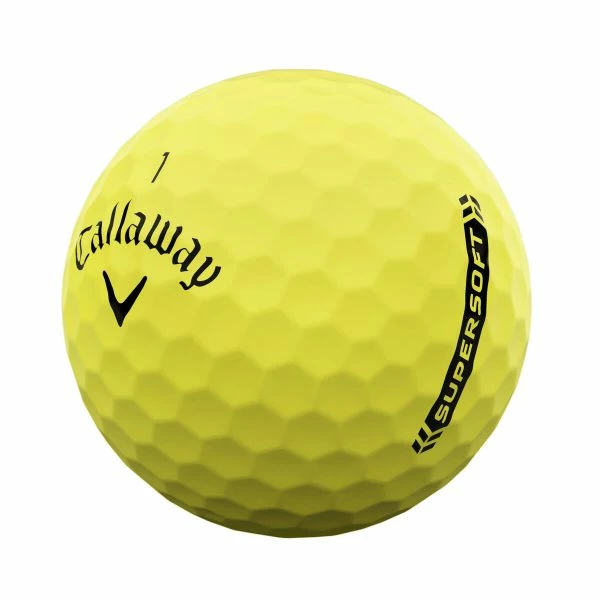 CALLAWAY 2023 SUPERSOFT GOLF BALLS – YELLOW 2 CALLAWAY 2023 SUPERSOFT GOLF BALLS – YELLOW - Image 2