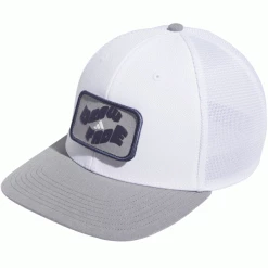 ADIDAS 2-IN-1 REMOVABLE PATCH GOLF CAP – WHITE