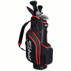 TITLEIST CART 14 GOLF CART TROLLEY BAG – BLACK / RED -BALLS Sales Store 3 2022 Cart 14 Black Black 600x600 1