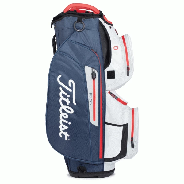TITLEIST STADRY 15 GOLF CART BAG β NAVY / WHITE / RED 3 TITLEIST STADRY 15 GOLF CART BAG β NAVY / WHITE / RED - Image 3