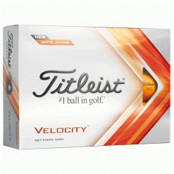 TITLEIST VELOCITY GOLF BALLS β ORANGE +FREE TITLEIST TUMBLER FLASK