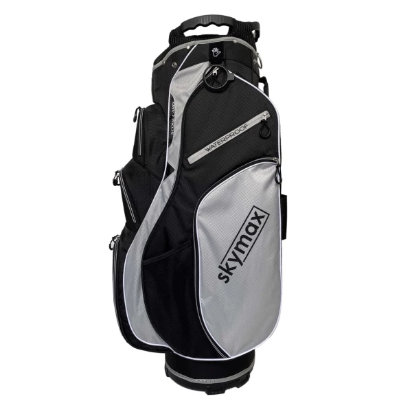 SKYMAX SKYLITE PREMIUM CART BAG – BLACK / GREY 2 SKYMAX SKYLITE PREMIUM CART BAG – BLACK / GREY - Image 2