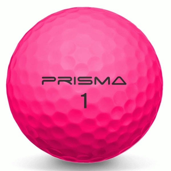MASTERS PRISMA TITANIUM DISTANCE GOLF BALLS – PINK 2 MASTERS PRISMA TITANIUM DISTANCE GOLF BALLS – PINK - Image 2
