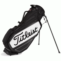 TITLEIST TOUR SERIES PREMIUM STAND – BLACK / WHITE