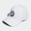 ADIDAS BALLER GOLF CAP – WHITE – ONE SIZE FITS MOST