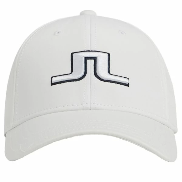 J.LINDEBERG ANGUS GOLF CAP – WHITE 1 J.LINDEBERG ANGUS GOLF CAP – WHITE