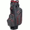 BIG MAX AQUA SPORT 3 WATERPROOF GOLF CART TROLLEY BAG – CHARCOAL / BLACK / RED