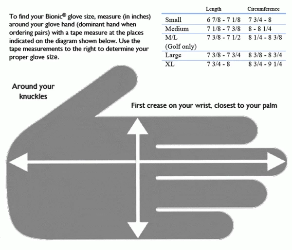 BIONIC RELIEFGRIP LEATHER GOLF GLOVE 3 BIONIC RELIEFGRIP LEATHER GOLF GLOVE - Image 3