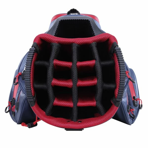 BIG MAX DRILITE SPORT PLUS GOLF CART TROLLEY BAG – NAVY / SILVER / RED 4 BIG MAX DRILITE SPORT PLUS GOLF CART TROLLEY BAG – NAVY / SILVER / RED - Image 4