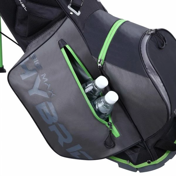 BIG MAX DRILITE HYBRID GOLF STAND CARRY BAG – CHARCOAL / LIME 3 BIG MAX DRILITE HYBRID GOLF STAND CARRY BAG – CHARCOAL / LIME - Image 3