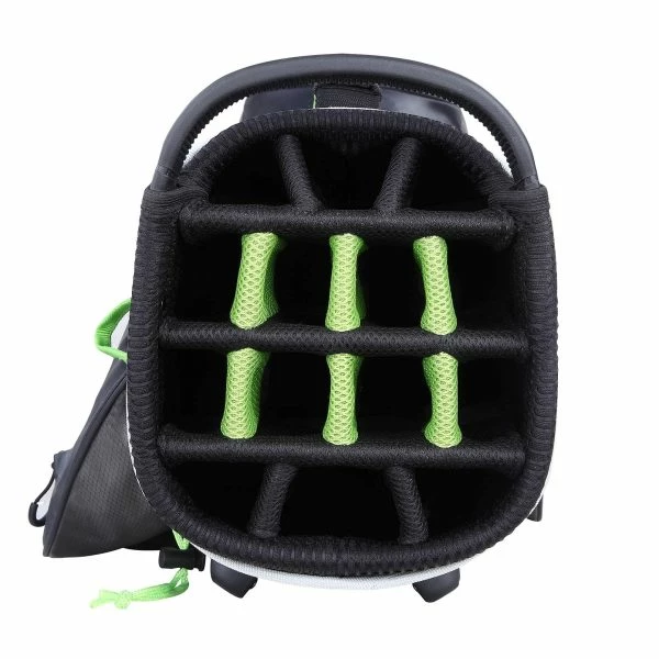 BIG MAX DRILITE HYBRID GOLF STAND CARRY BAG – CHARCOAL / LIME 2 BIG MAX DRILITE HYBRID GOLF STAND CARRY BAG – CHARCOAL / LIME - Image 2
