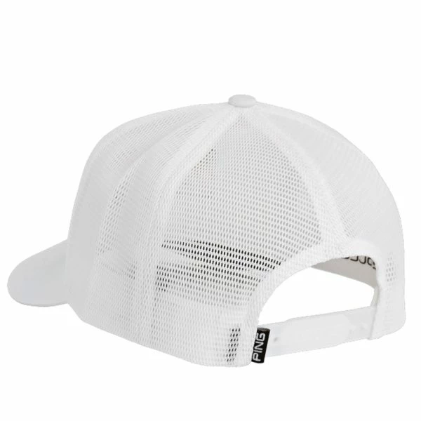 PING BUCKETS GOLF CAP – WHITE 2 PING BUCKETS GOLF CAP – WHITE - Image 2