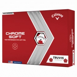 CALLAWAY 2023 CHROME SOFT TRUVIS GOLF BALLS – WHITE