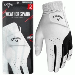 CALLAWAY WEATHER SPANN GOLF GLOVE / 3 PACK