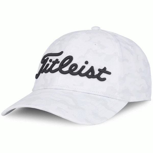 TITLEIST TOUR PERFORMANCE CAP – LTD WHITE / CAMO EDITION 1 TITLEIST TOUR PERFORMANCE CAP – LTD WHITE / CAMO EDITION
