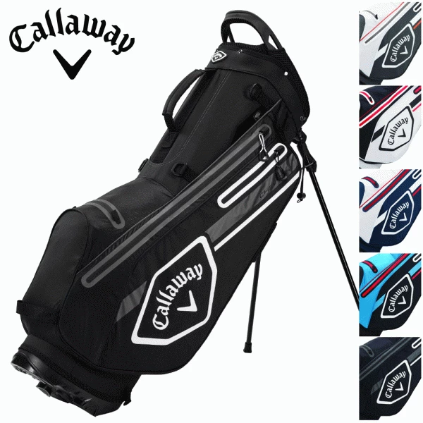 CALLAWAY CHEV DRY GOLF STAND CARRY BAG – BLACK / CYAN 2 CALLAWAY CHEV DRY GOLF STAND CARRY BAG – BLACK / CYAN - Image 2