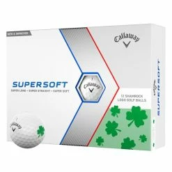 CALLAWAY 2023 SUPERSOFT GOLF BALLS – LUCKY SHAMROCK