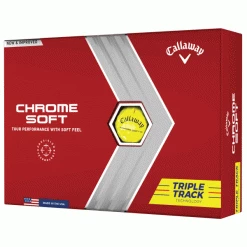 CALLAWAY 2023 CHROME SOFT TRIPLE TRACK – YELLOW