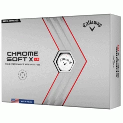 CALLAWAY 2023 CHROME SOFT X-LS GOLF BALLS β WHITE