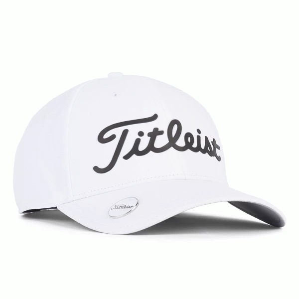 TITLEIST PLAYERS PERFORMANCE BALL MARKER CAP – WHITE 1 TITLEIST PLAYERS PERFORMANCE BALL MARKER CAP – WHITE