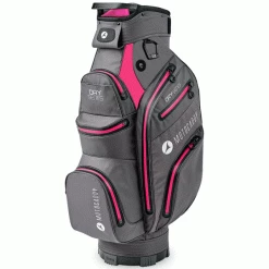 MOTOCADDY DRY SERIES CART BAG – CHARCOAL / FUCHSIA