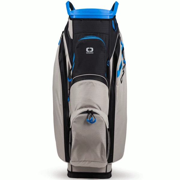 OGIO ALL ELEMENTS SILENCER CART BAG – GREY FLO BLUE 3 OGIO ALL ELEMENTS SILENCER CART BAG – GREY FLO BLUE - Image 3