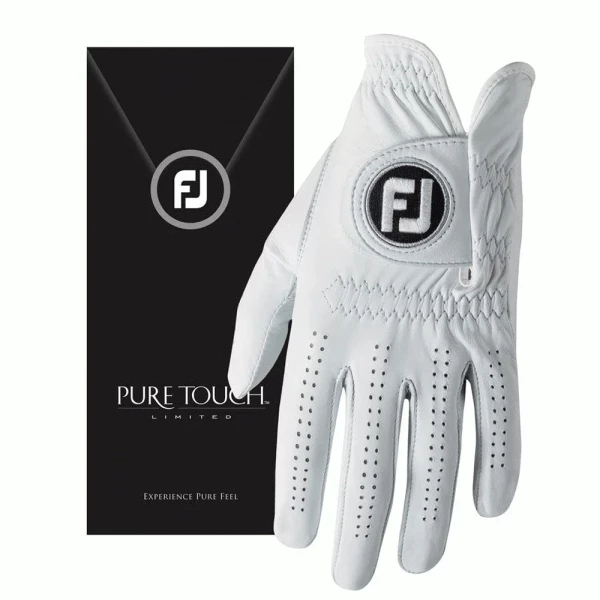 FOOTJOY PURE TOUCH LEATHER GOLF GLOVE 2 FOOTJOY PURE TOUCH LEATHER GOLF GLOVE - Image 2