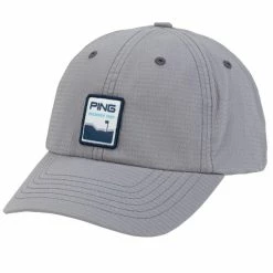 PING FLAGSTICK GOLF CAP – GREY