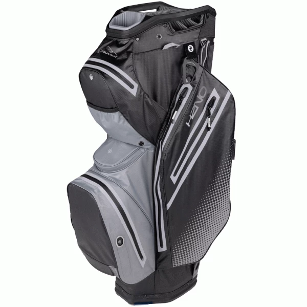 SUN MOUNTAIN 2023 H2NO STAFF WATERPROOF GOLF CART BAG – BLACK / NICKEL / CADET 1 SUN MOUNTAIN 2023 H2NO STAFF WATERPROOF GOLF CART BAG – BLACK / NICKEL / CADET