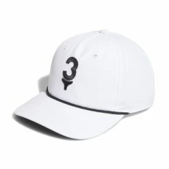 ADIDAS TEE TIME 5 PANEL GOLF CAP – WHITE – ONE SIZE FITS MOST