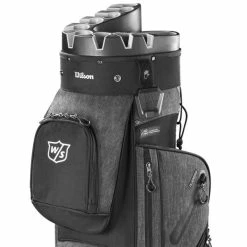 WILSON STAFF 2023 I-LOCK III GOLF CART BAG – BLACK / CHARCOAL -BALLS Sales Store ILOCKBLK 4 600x600 1